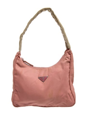Enameled Metal Triangle Shoulder Bag