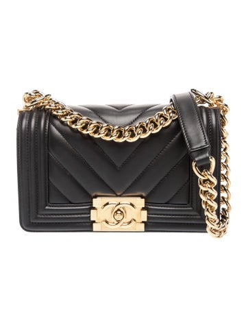 Small Chevron Boy Bag