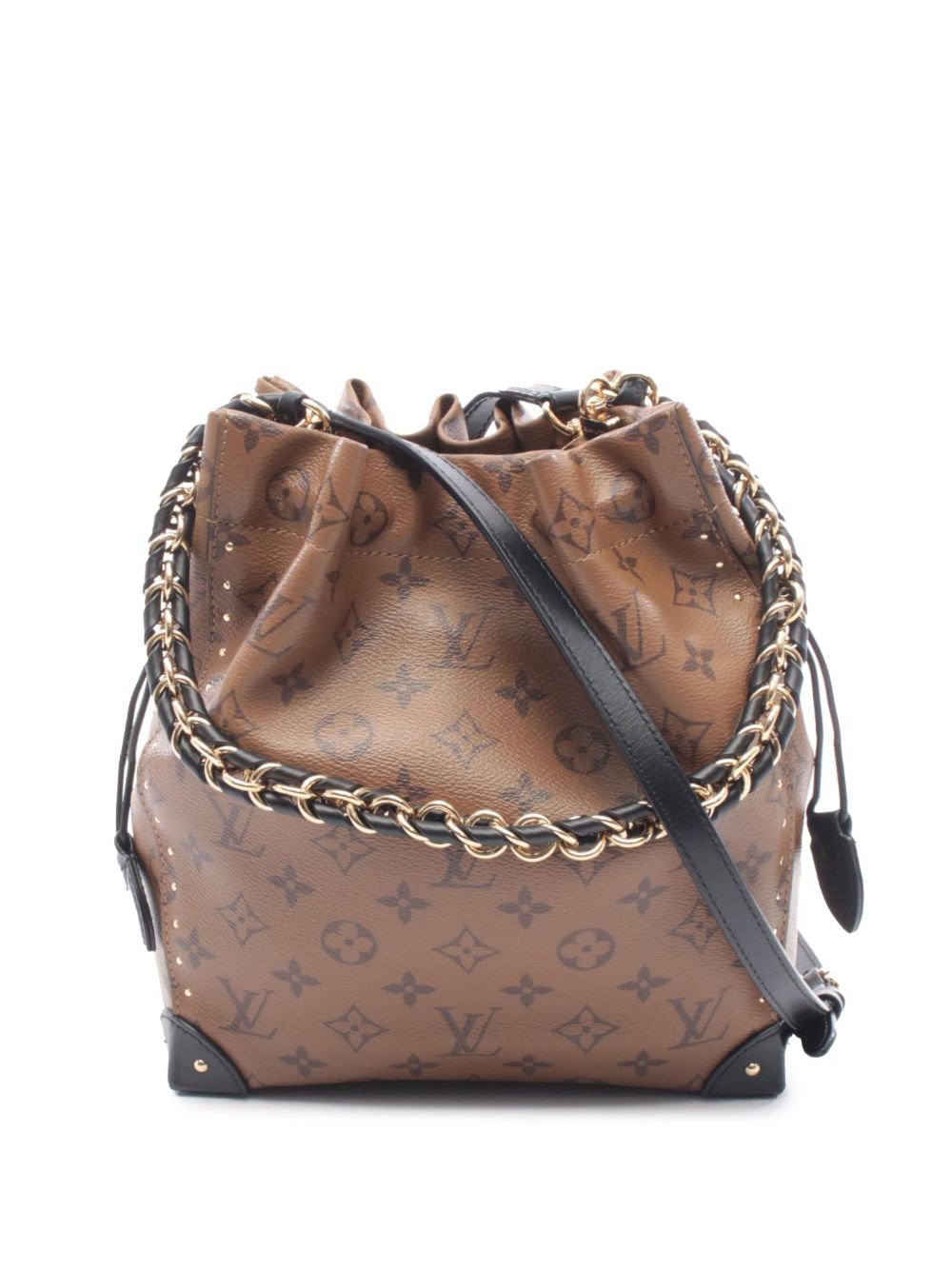 Louis Vuitton 2021-2026 Monogram Reverse Noe Trunk bucket bag