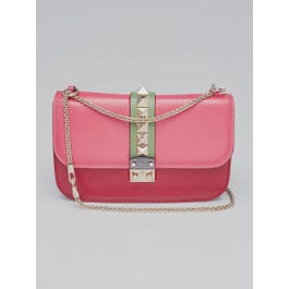 Valentino Valentino Multicolor Leather Glam Lock Medium Flap Bag