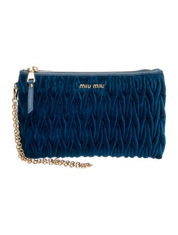 Velvet Velvet Matelasse Clutch