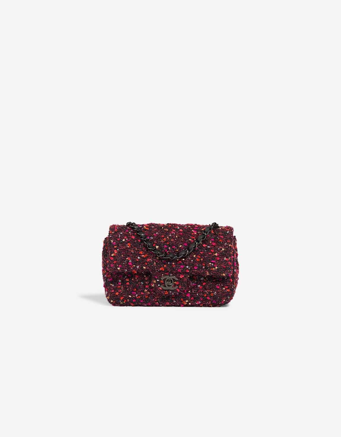 
		Timeless Mini Rectangular Tweed Pink / Black / Multicolour    