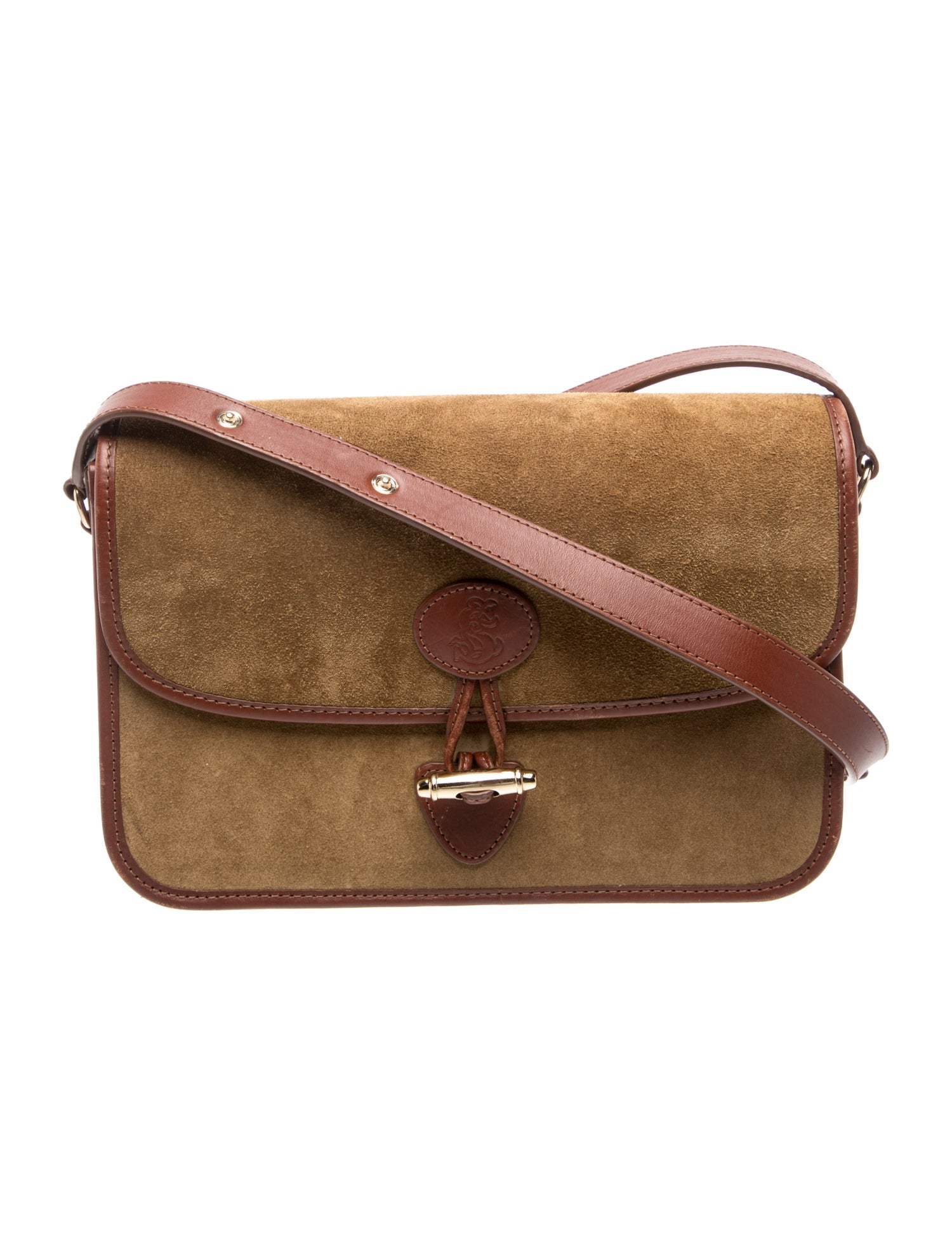 Suede Crossbody Bag
