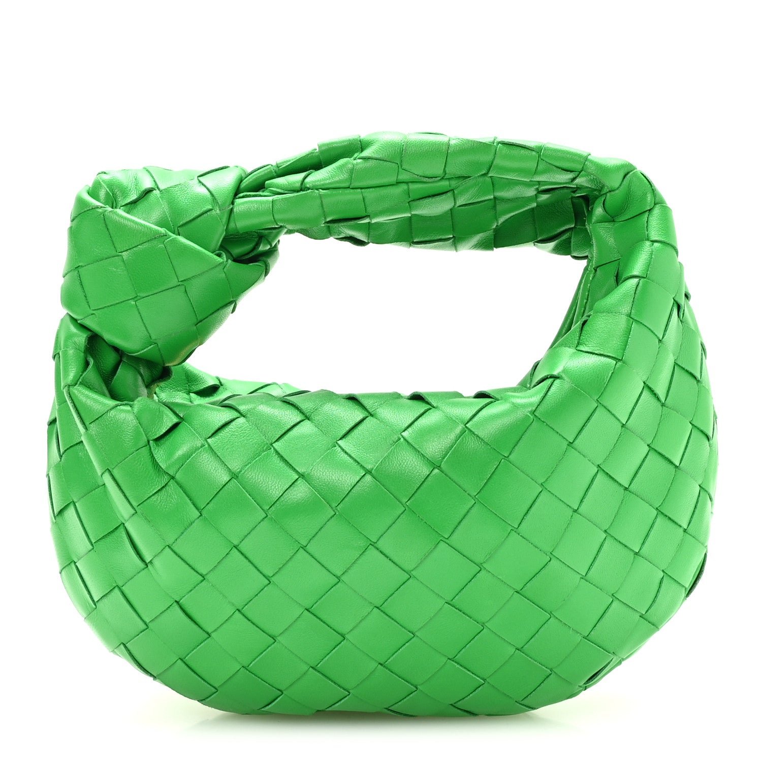Bottega Veneta Nappa Intrecciato Mini Jodie Parakeet