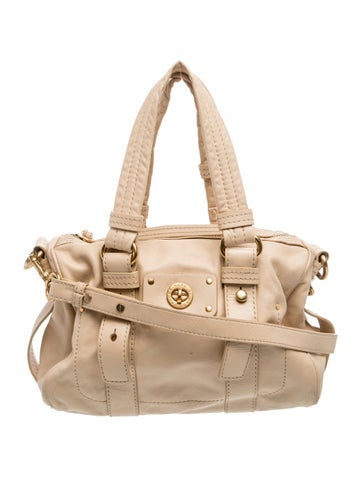 Leather Top Handle Bag