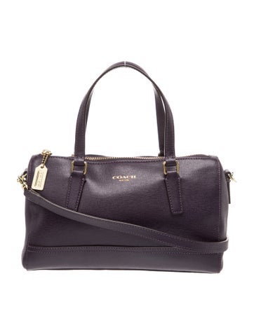 Leather Top Handle Bag