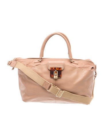 Leather Top Handle Bag