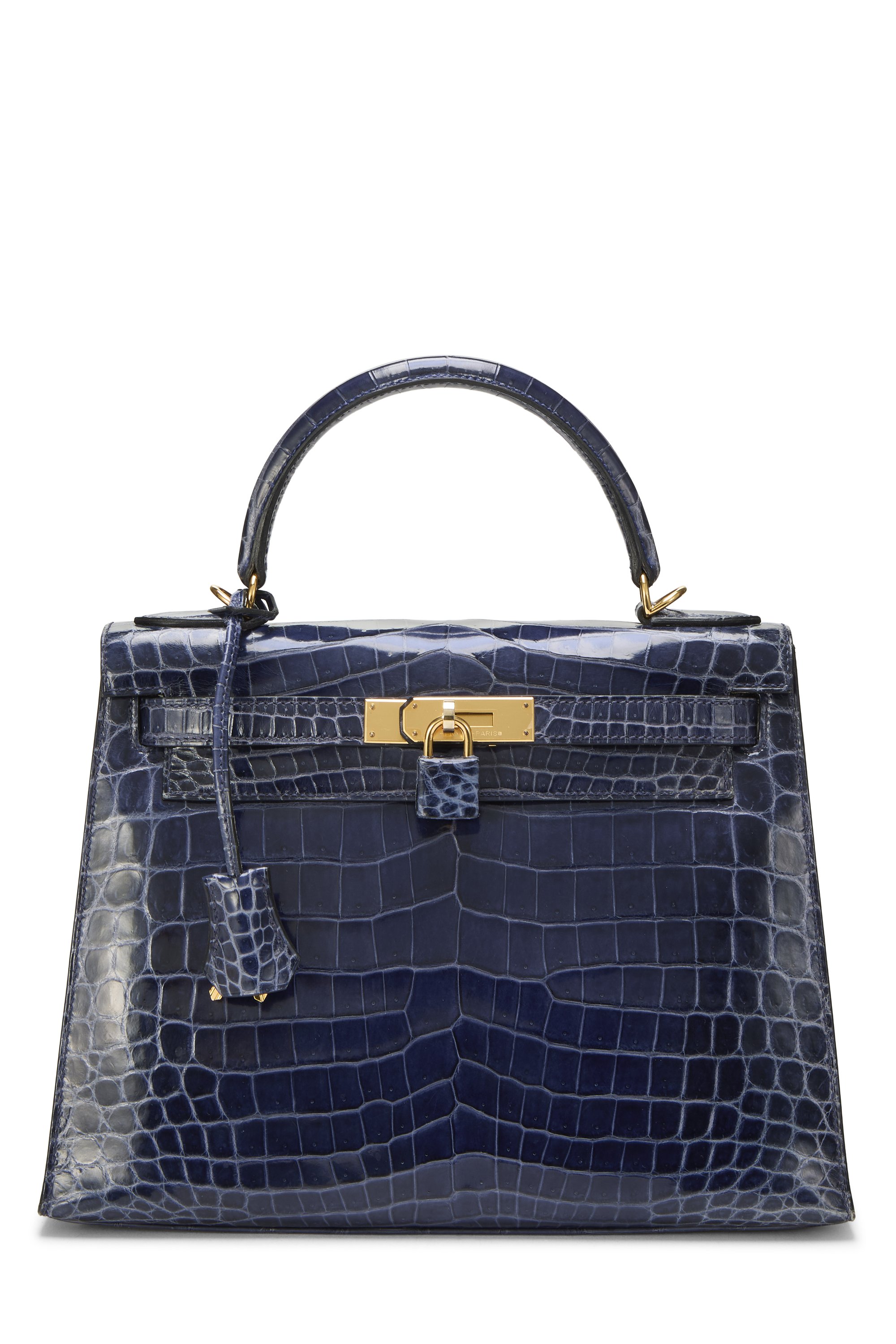 Blue Saphir Niloticus Crocodile Kelly Sellier 28