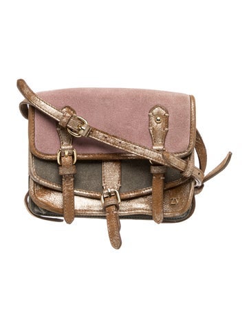 Suede Crossbody Bag
