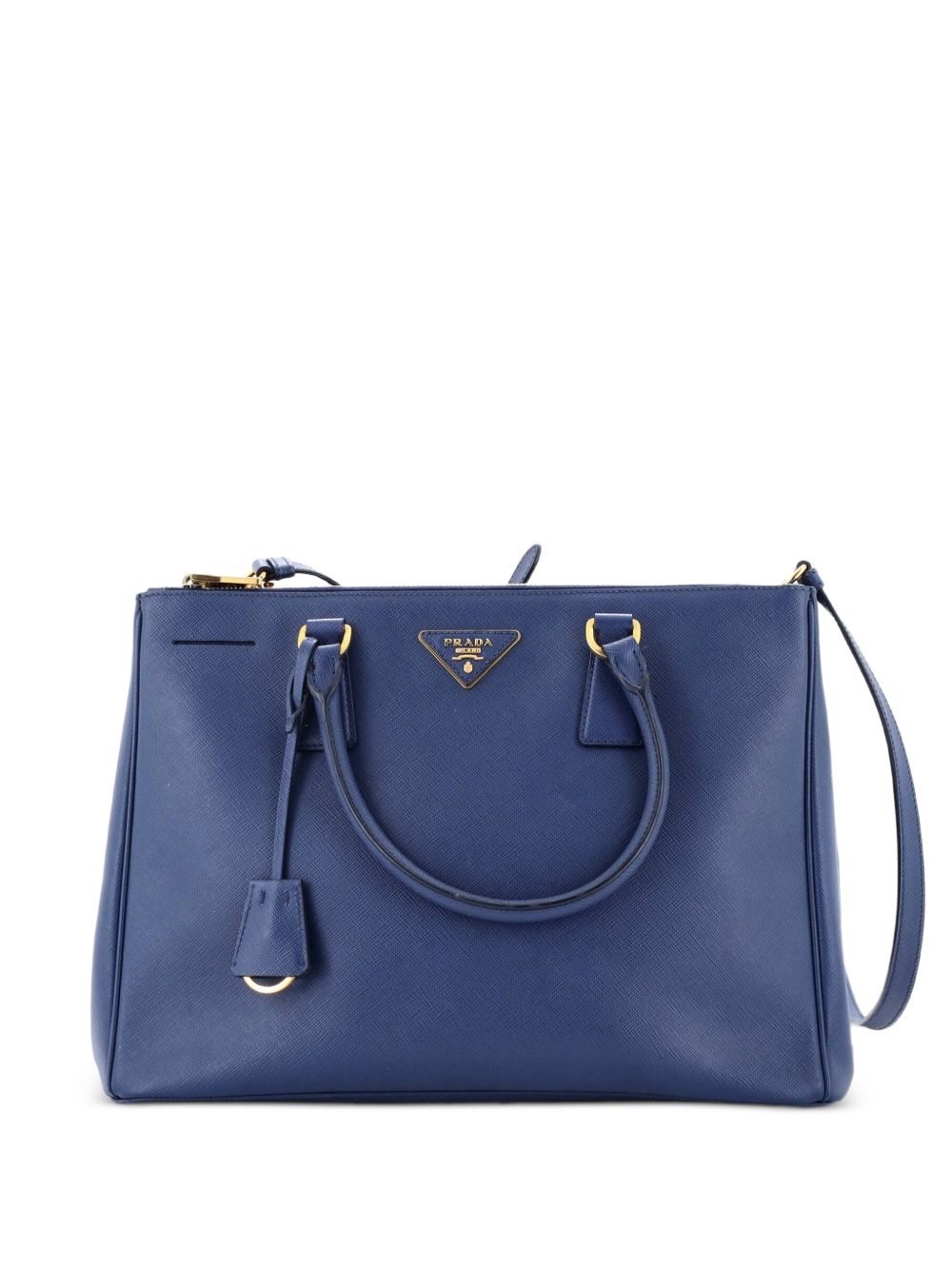 Double Zip Lux Saffiano Leather Medium tote bag