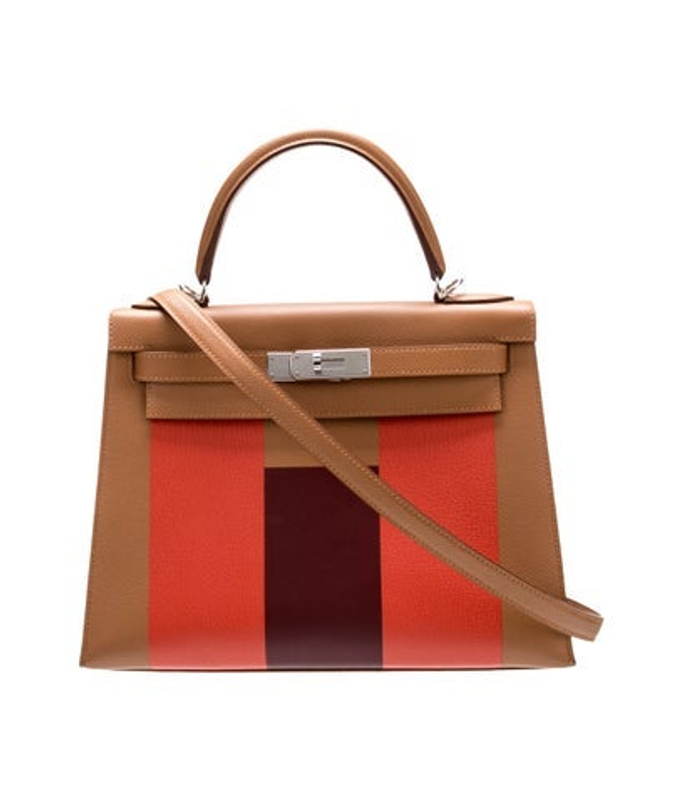 Hermes Epsom Chevre Mysore Sombrero Kellygraphie Lettre H Kelly Sellier Ii 28