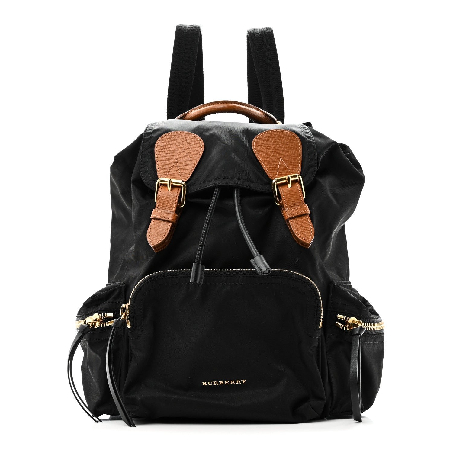 Burberry Nylon Medium Rucksack Backpack Black