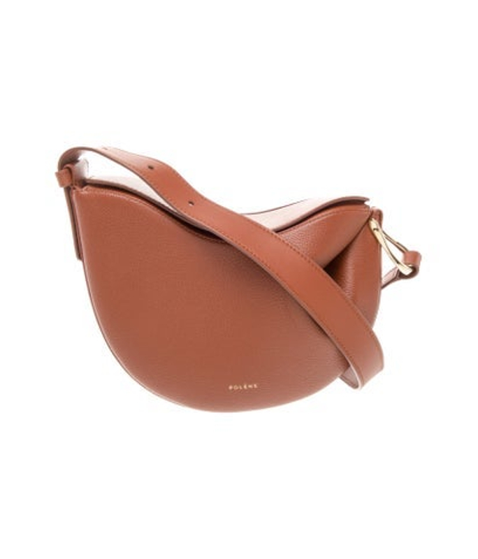 Polene Leather Crossbody Bag