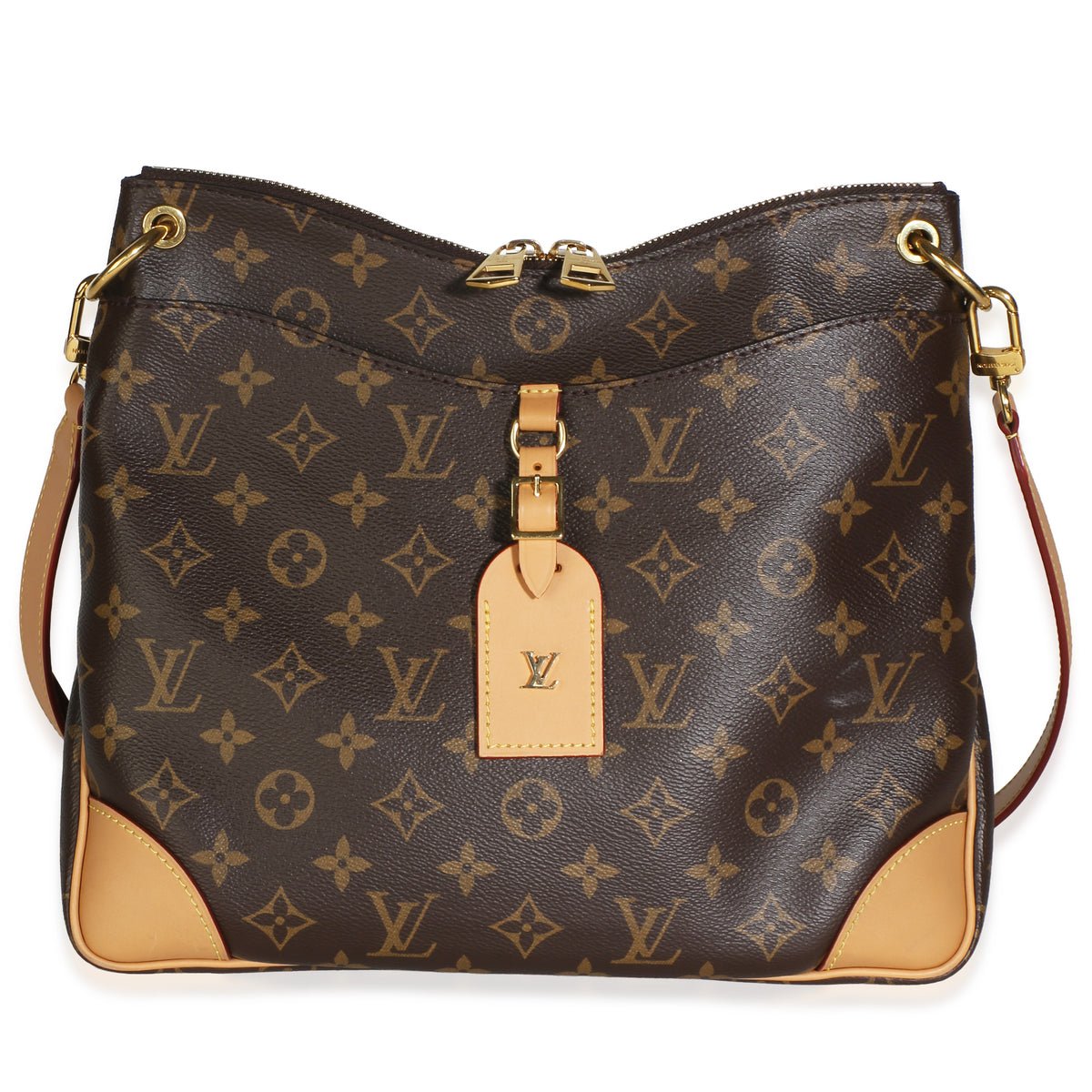 Natural Monogram Canvas Odeon MM