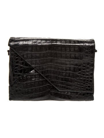 Nancy Gonzalez Crocodile Messenger Bag
