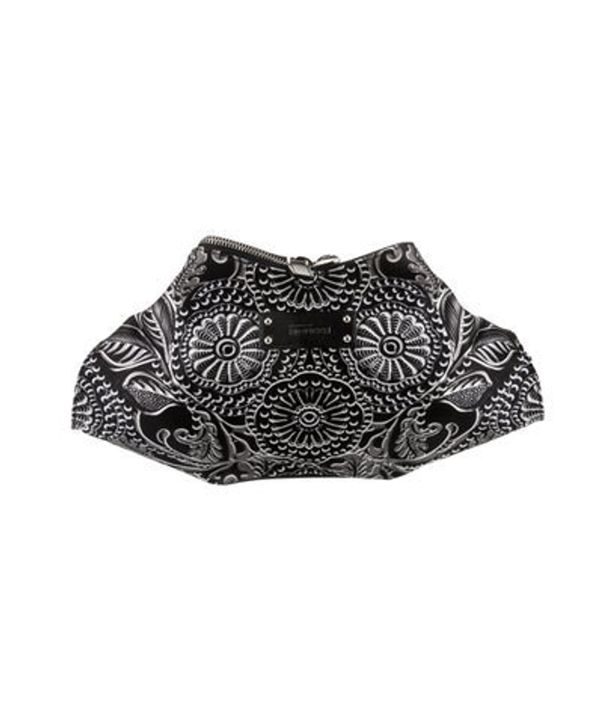 Alexander McQueen Mcqueen Satin Clutch