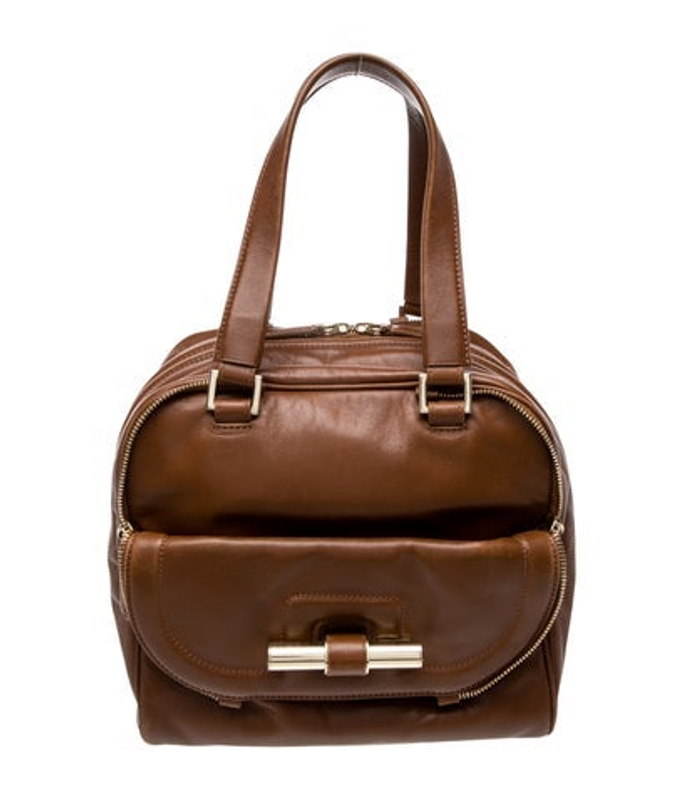 Jimmy Choo Choo Leather Top Handle Bag Small