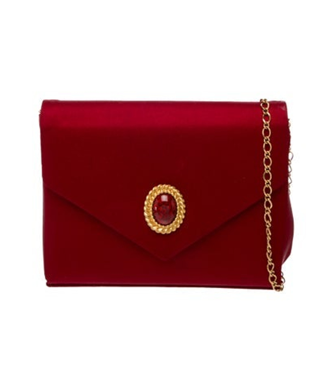 Nina Ricci Ricci Satin Shoulder Bag
