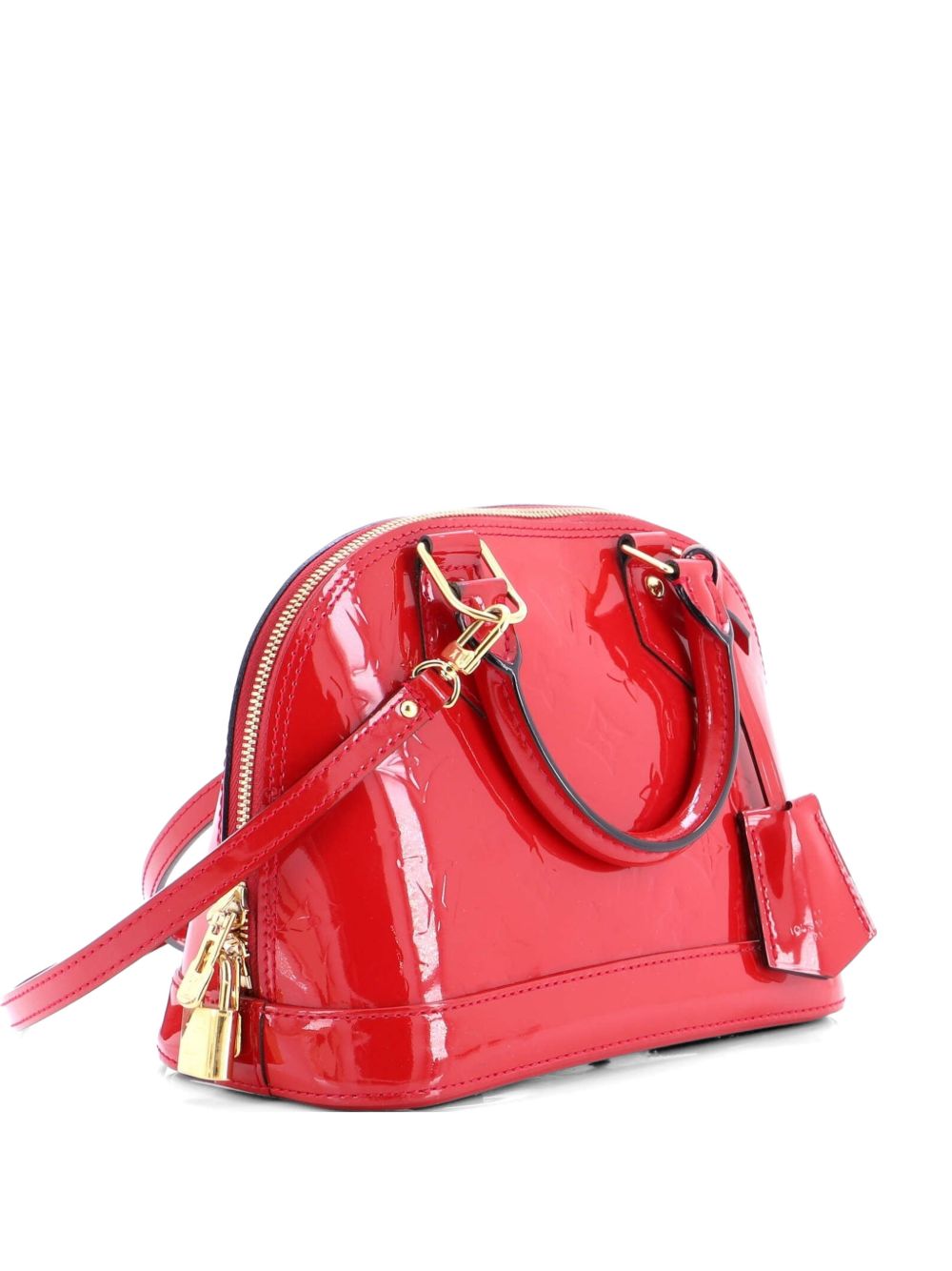 Alma Handbag Monogram Vernis BB shoulder bag