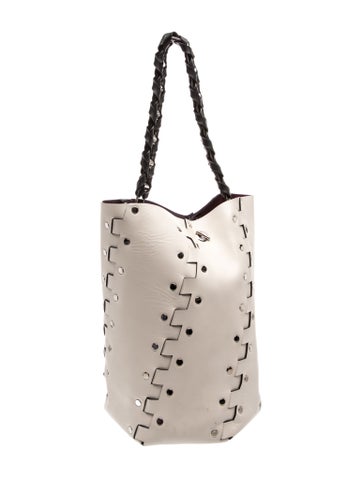 Leather Bucket Bag