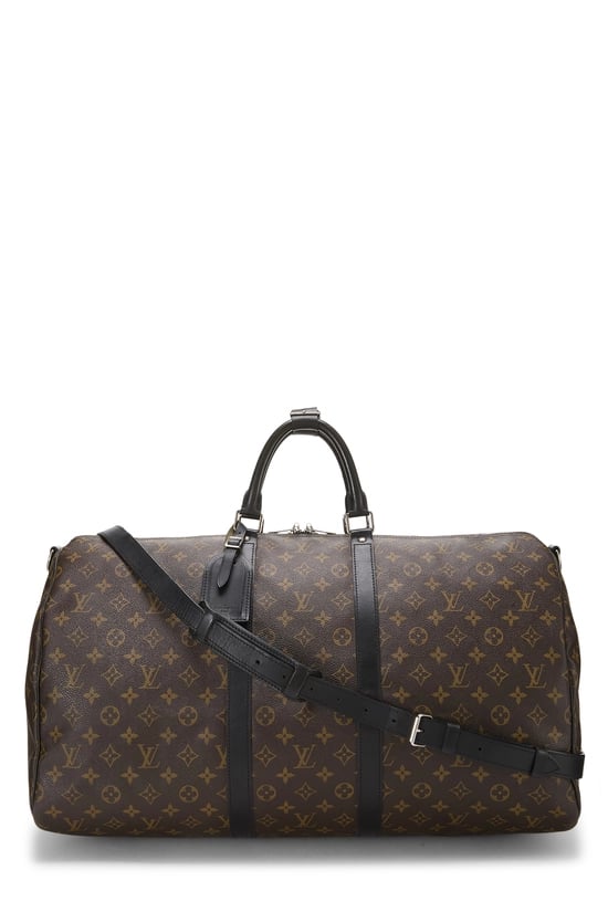 Monogram Macassar Keepall Bandouliere 55