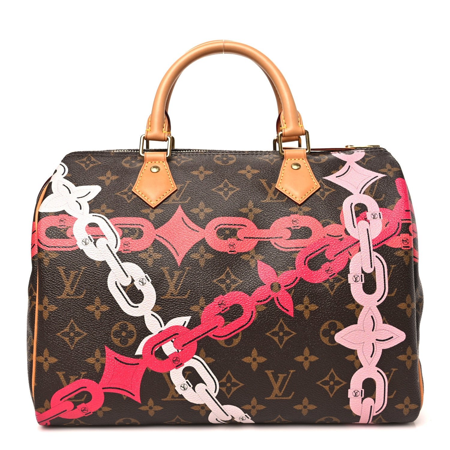 Louis Vuitton Monogram Roses Speedy 30