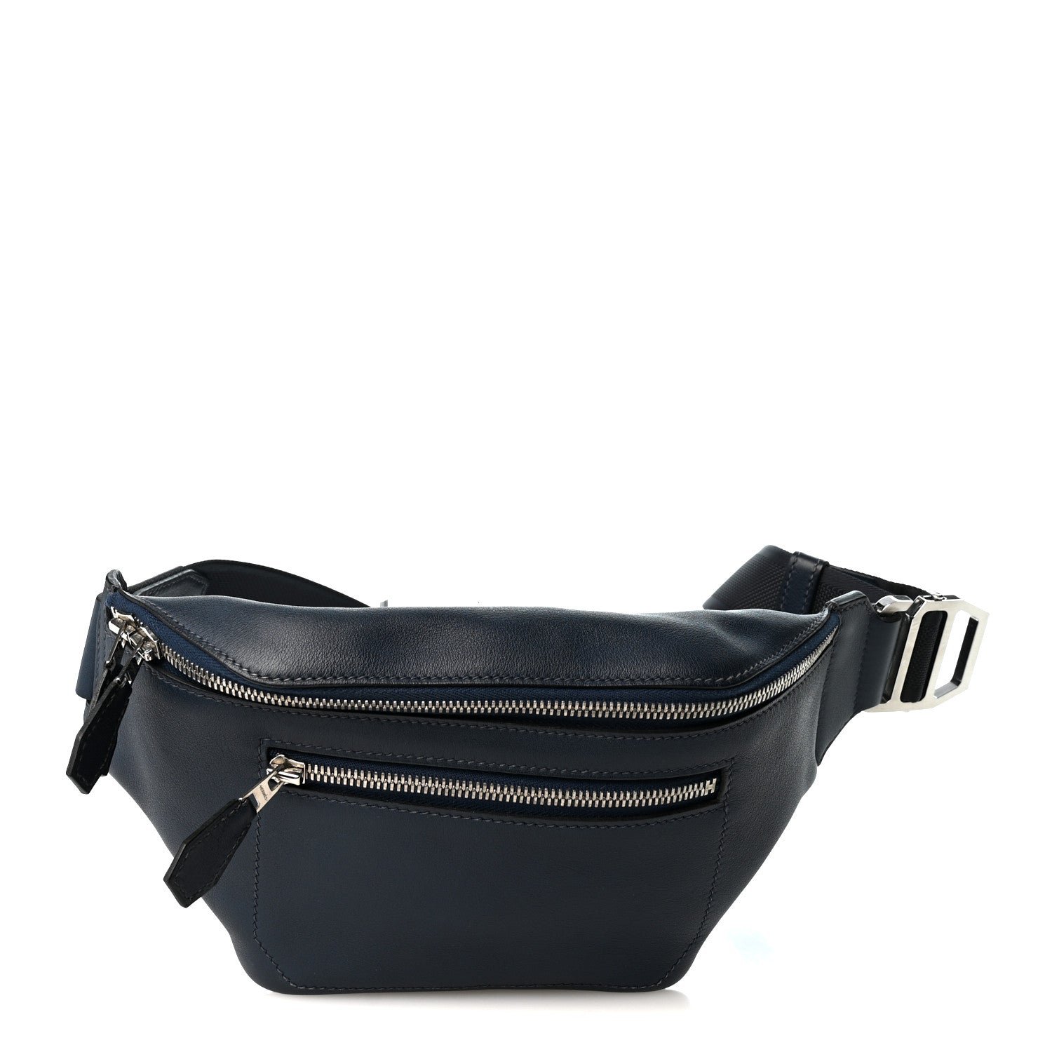 Hermes Swift Cityslide Belt Bag PM Bleu Navy