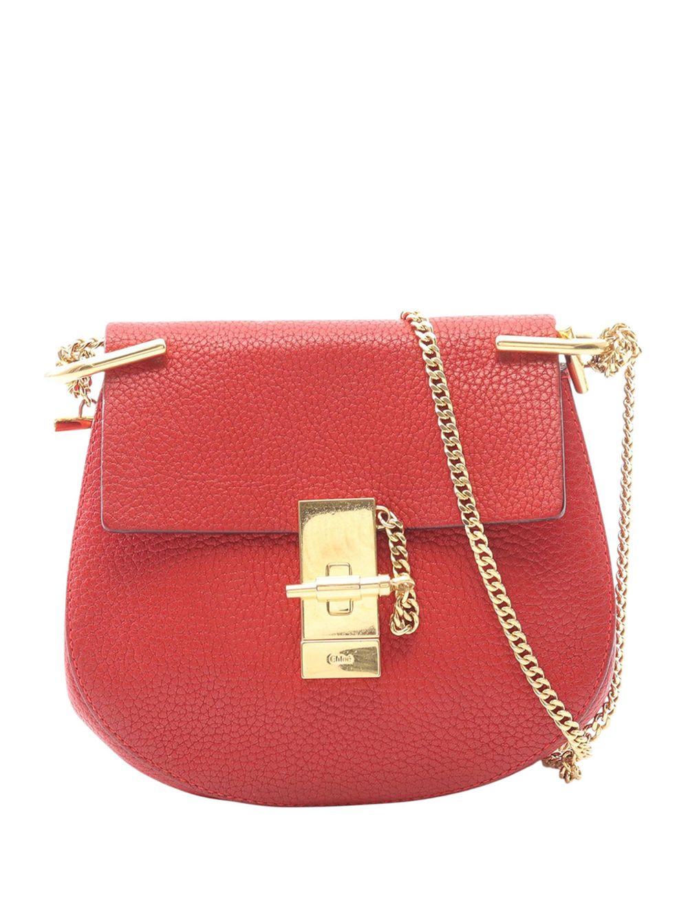 Chloe 2010-2026 Mini Leather Drew crossbody bag
