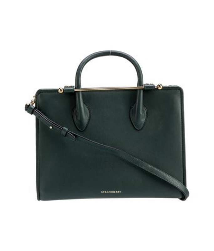 Strathberry Leather Top Handle Bag