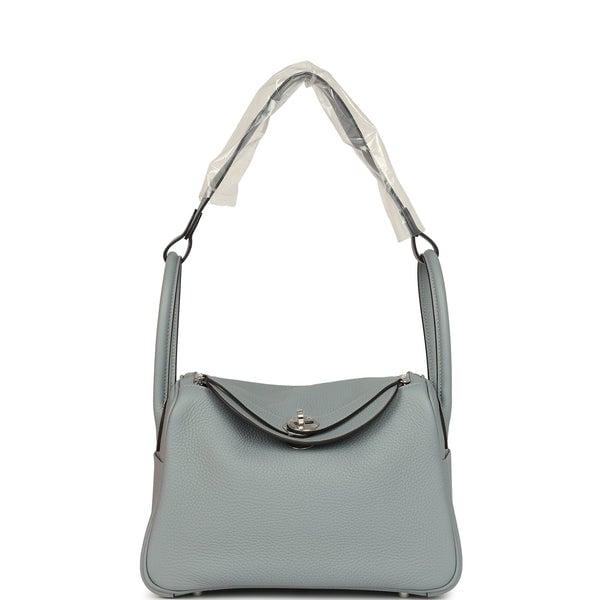Hermes Hermes Lindy 26 Gris Pantin Clemence Palladium Hardware