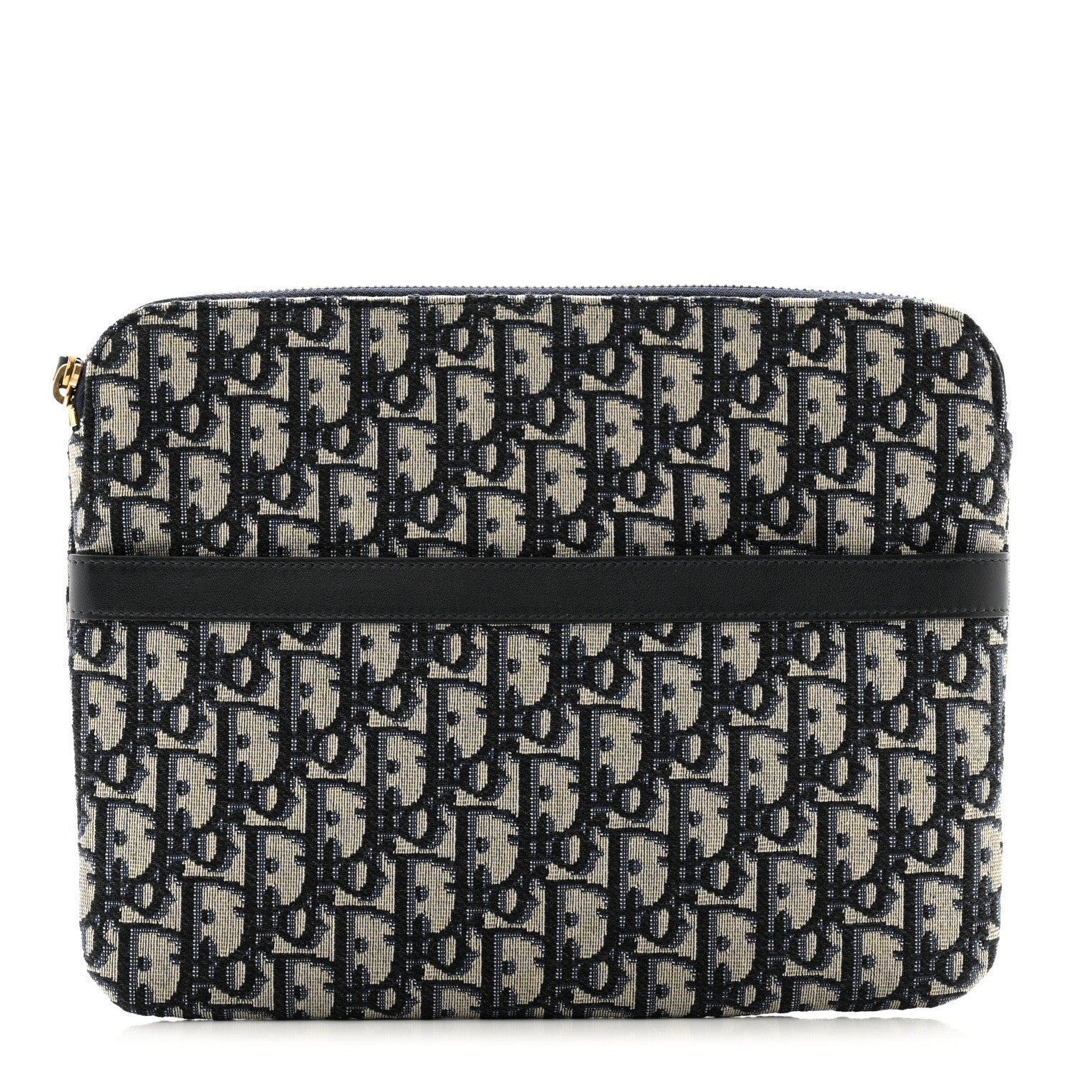 Dior Oblique Pouch Clutch Blue