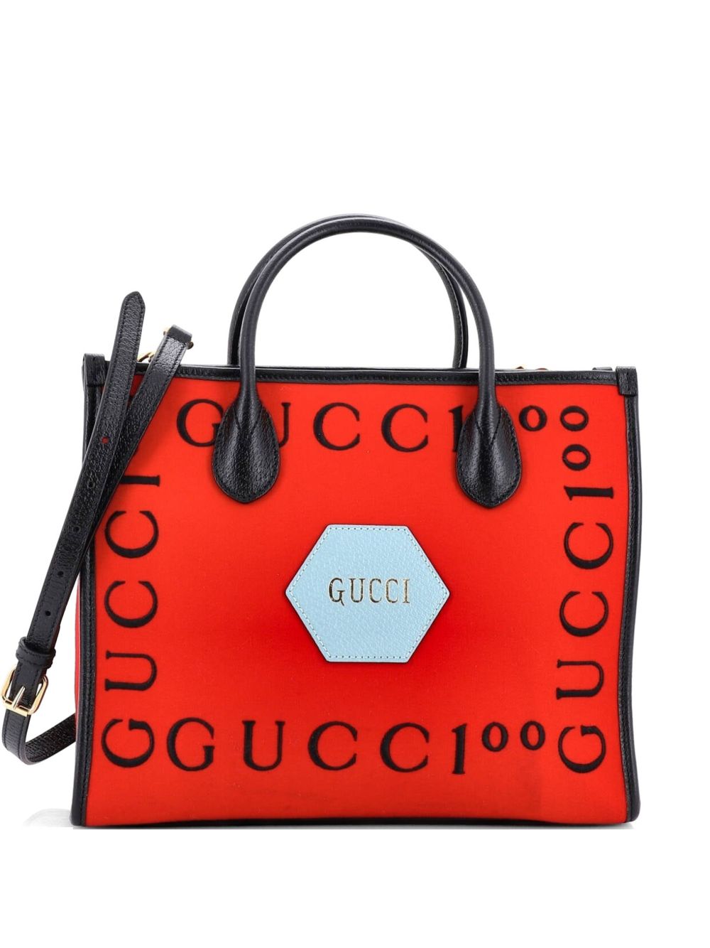 100 Embroidered Felt Small tote bag
