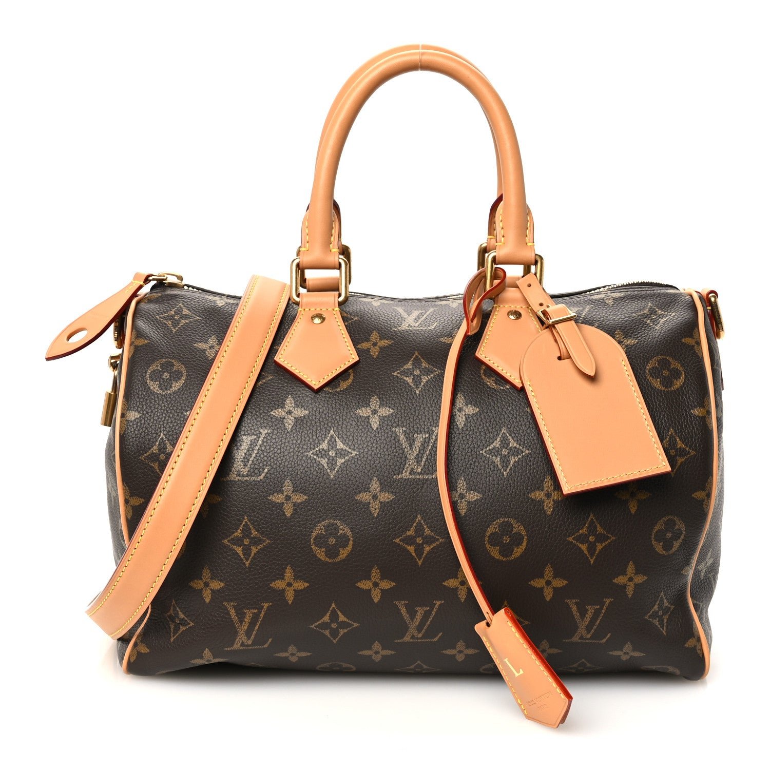 Louis Vuitton Calfskin Monogram Speedy P9 Bandouliere 30