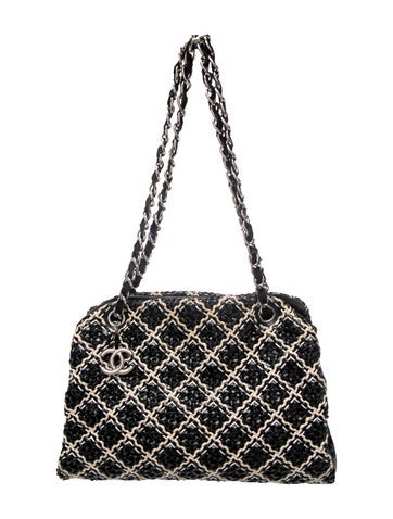 Large Just Mademoiselle Stitch Bowling Bag