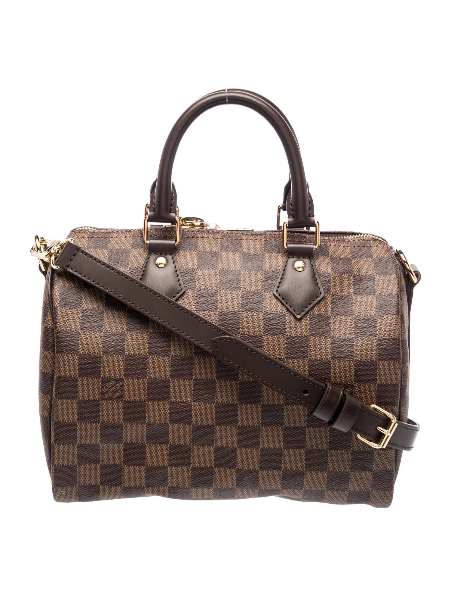 Damier Ebene Speedy Bandouliere 25