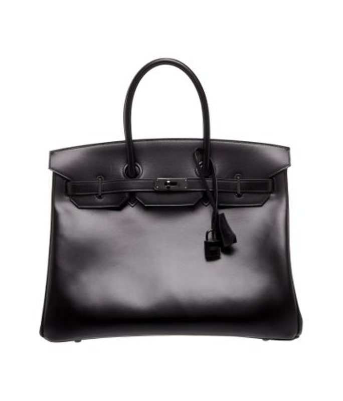 Hermes So Black Box Birkin 35