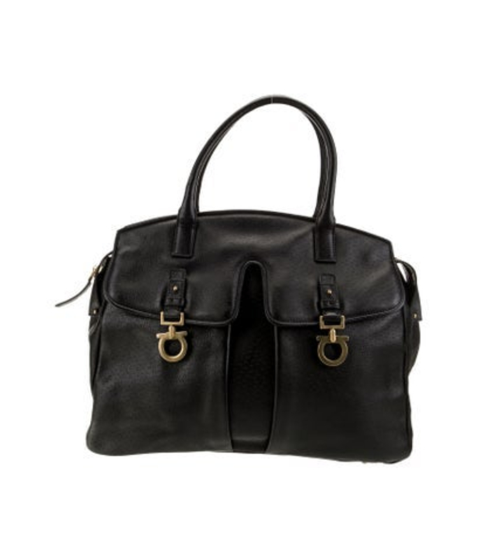 Salvatore Ferragamo Ferragamo Leather Top Handle Bag