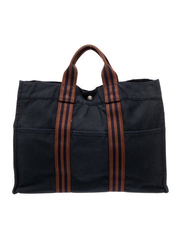 Hermes Toile Fourre-Tout MM