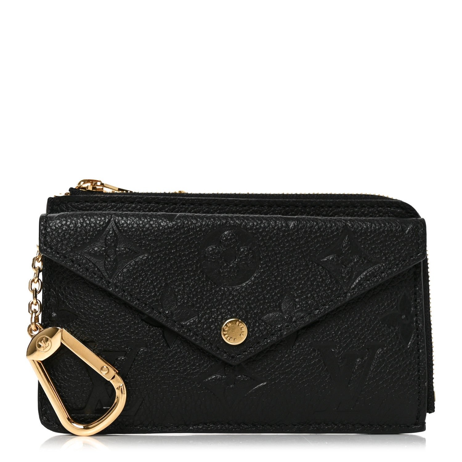 Louis Vuitton Empreinte Recto Verso Card Holder Black