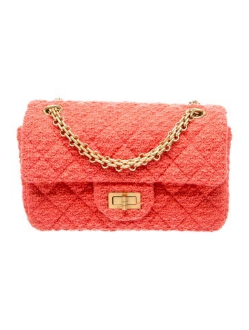 Tweed Reissue 224 Double Flap Bag