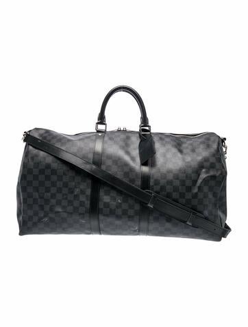 Damier Graphite Keepall Bandouliere 50