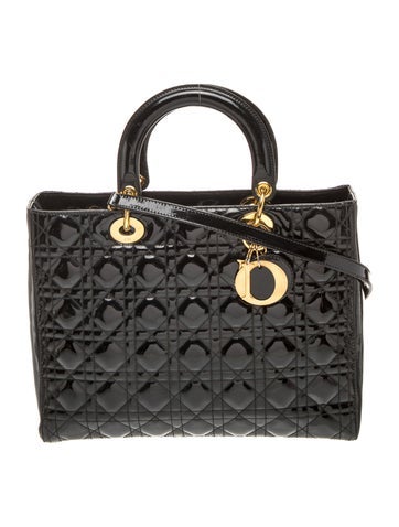Cannage Lady Dior Large Vintage