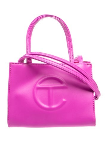 Vegan Leather Mini Shopping Tote