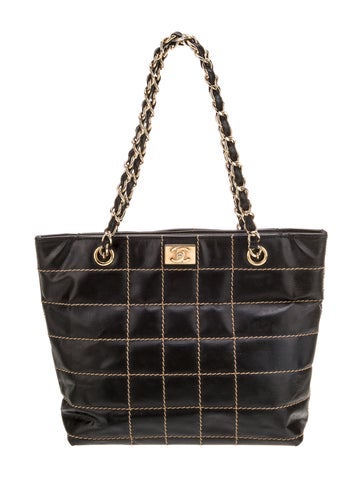 Chanel Square Quilt CC Tote