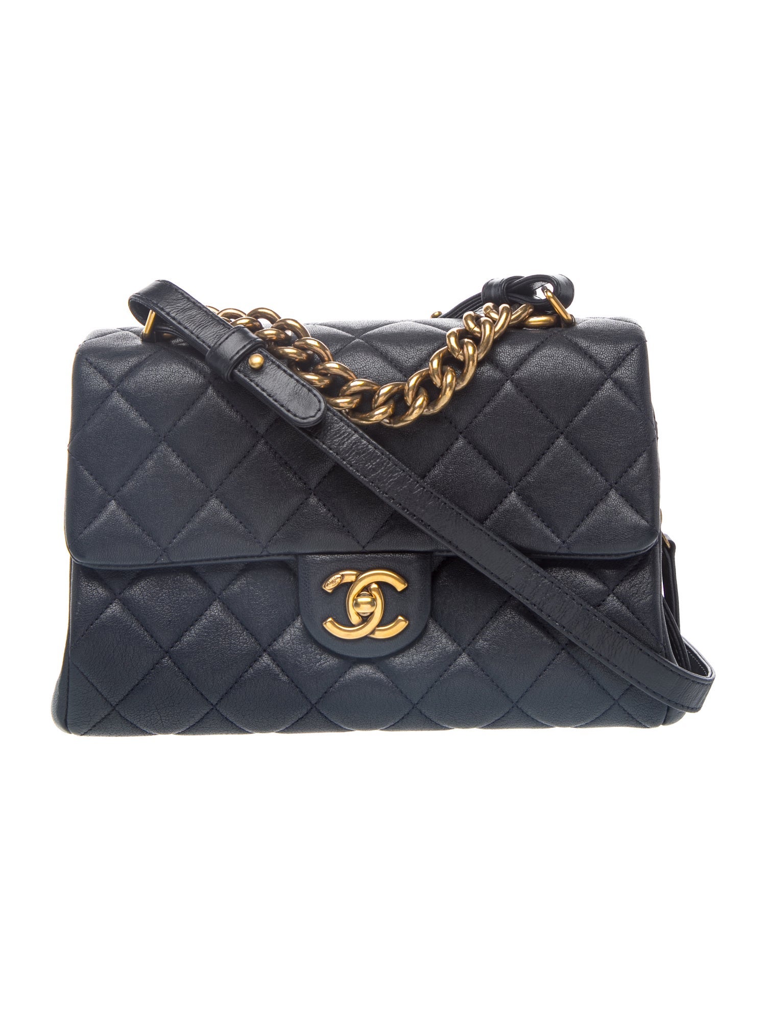 Mini Paris-Rome Trapezio Flap Bag
