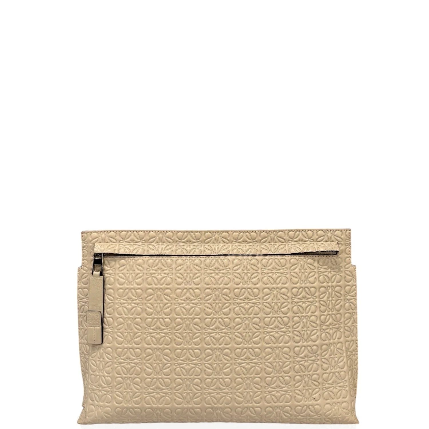 Calfskin T Pouch Large