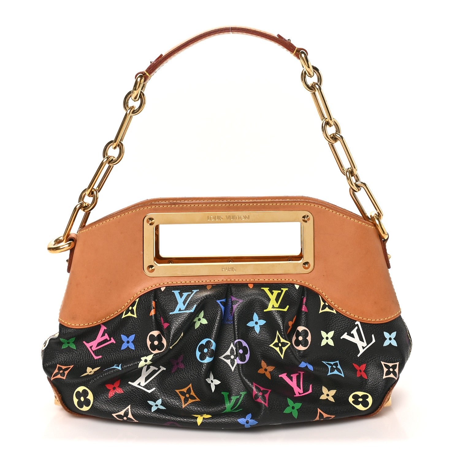 Louis Vuitton Monogram Multicolor Judy PM Black