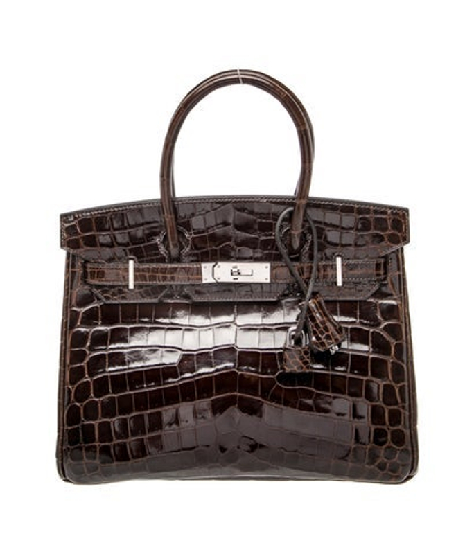Hermes Shiny Niloticus Crocodile Birkin 30
