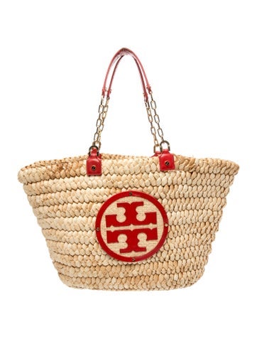 Straw Top Handle Bag