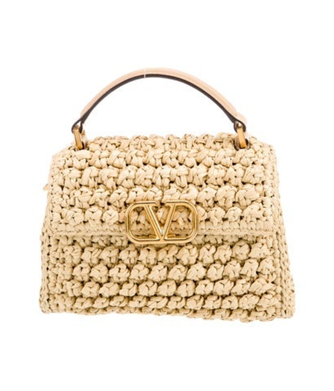 Valentino Raffia Garavani Vsling Mini